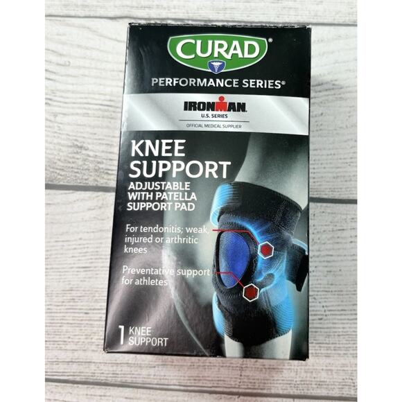 CURAD Other - Curad-Performance Series Ironman Knee Support Adjustable Patella Pad Universal